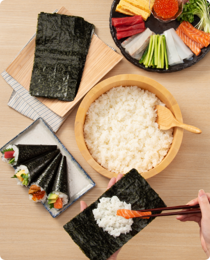 風味豊かな海苔